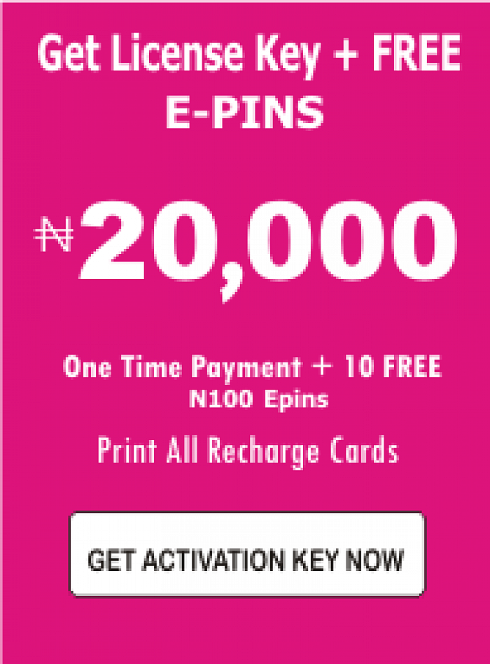 Get Activation/License Key For Epin Manager.
