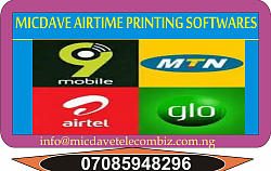 Buy Airtime Printing Software From micdave